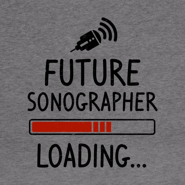 Cardiac Sonographer Shirt | Future Sonographer Loading Gift by Gawkclothing